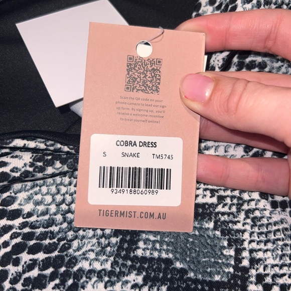 Tiger Mist cobra dress NEVER WORN - Picture 4 of 4